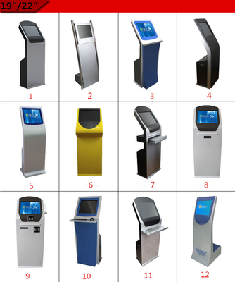 1920*1080 17 Inch Self Service Kiosk Restaurant Self Ordering Kiosk
